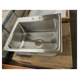 Elkayï¿½ 25" x 21" Stainless Steel Single bowl Sink