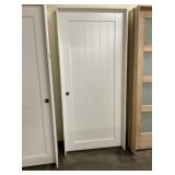 36" x 80" RH Primed Single Panel Interior Door