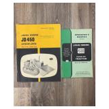 Qty 2 John Deere Manuals; Crawler Tractor