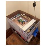 2 Boxes of Green Magazines