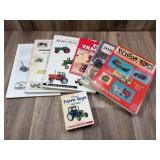 Qty 7 Books; Farm Toys, Kenton Toys Kenton OH