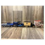 Qty 4 Truck Banks; 1/Continental Oil Co., 1/Allis-