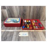 Qty 24 Matchbox Various Vehicles w/Case
