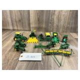 Qty. 12, John Deere Tractors/Impliments/Combines,