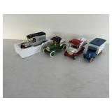 Qty 4 Truck Banks; 1/3rd National Bank, 1/Pepsi-Co