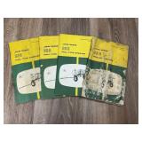 Qty 4 John Deere Manuals; Pull Type Spayers