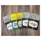 Qty 5 John Deere Manuals; 1 in Original Packaging,