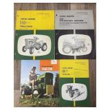Qty 4 John Deere Manuals; 110 Lawn Tractor, Spraye