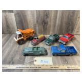 Qty 6 Trucks; Strombecker,National Products,Excel,