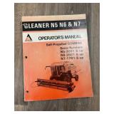 Gleener Manual B5 N6 & N7 Operator