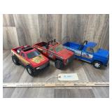 Qty 3 Tonka Trucks