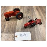 Qty. 3, Farmall Tractors and Sickel Bar Mower, Met