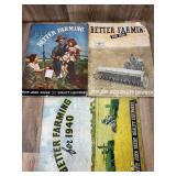 Qty 3 John Deere Better Farming Magazines 1938, 40