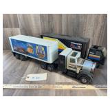 Qty 2 Tonka Tractor Trailers BF Goodrich and Go Bo
