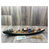 Gift Bearing Canoe Photo Holder by Two