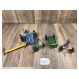 Qty. 4, Tin Ground Drive Loose Hay Loader, 2x Grou