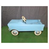 Powder Blue Pedal Car, Repaint