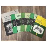 Qty 5 John Deere Manuals; Rotary Cutter, Tractor P