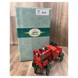 Hallmark Pedal Jingle Bell Express 8"Lx4"H