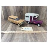Qty 2 Tonkas; Station Wagon and Camper