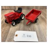 Huskey Lawnmore and Trailer, Metal with Plastic De