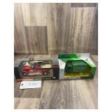 Qty. 2, John Deere Truck Bank 1/38 Scale, John Dee