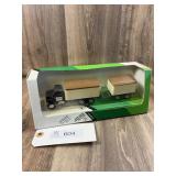 John Deere Grain Truck with Pup, Ertl, 1/64 Scale,