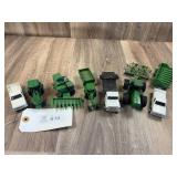 Qty. 11, John Deere Tractors/Combine/Impliments/Tr