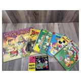Qty 9 Comic Books; Walt Disney early 1960