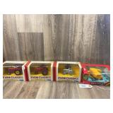 Qty. 4 Ertl Farmall M-TA, Ertl English Fordson, Er