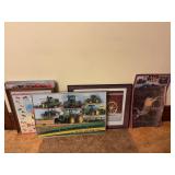 Qty 8; Misc Tractor/Farm Prints and Allis-Chalmers