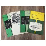 Qty 4 John Deere Manuals; Chuck Wagon Mixer Feeder