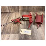Qty. 3, Manure Spreader, Square Baler, Sickel Bar