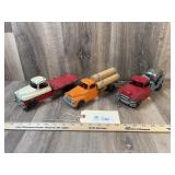 Qty 3 Hubley Trucks