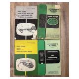 Qty 4 John Deere Manuals; Pickup Hay Baler, 2 Hay