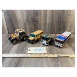 Buddy L Jeep,Buses,Semi Tractor