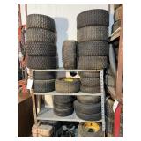 Shelf w/Contents and Truck Hitch