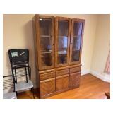 China Cabinet,Basset 2pc,48x17x77h