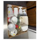 White Milk Glass Vases And Stems