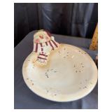 Ceramic Snowman Ceramic Servingware
