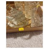 Clear Pressed Glass Assortment