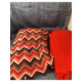 Crocheted Throw Blankets