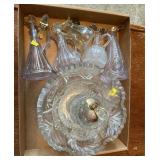Assorted Cut Glass Bowls And Dishes