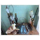 Assorted Vintage Table Lamps