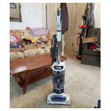 Shark Upright Vacuum Cleaner, White And Blue