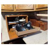 Wood Breadbox, Canisters and Kitchen Gadgets