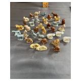 Wade Whimsies Assorted Red Rose Tea Animal Figurin
