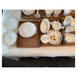 Assorted Milk Glass Collection