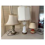 Assorted Vintag Table Lamps