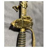 Brass-Hilted Presentation-Style Sword